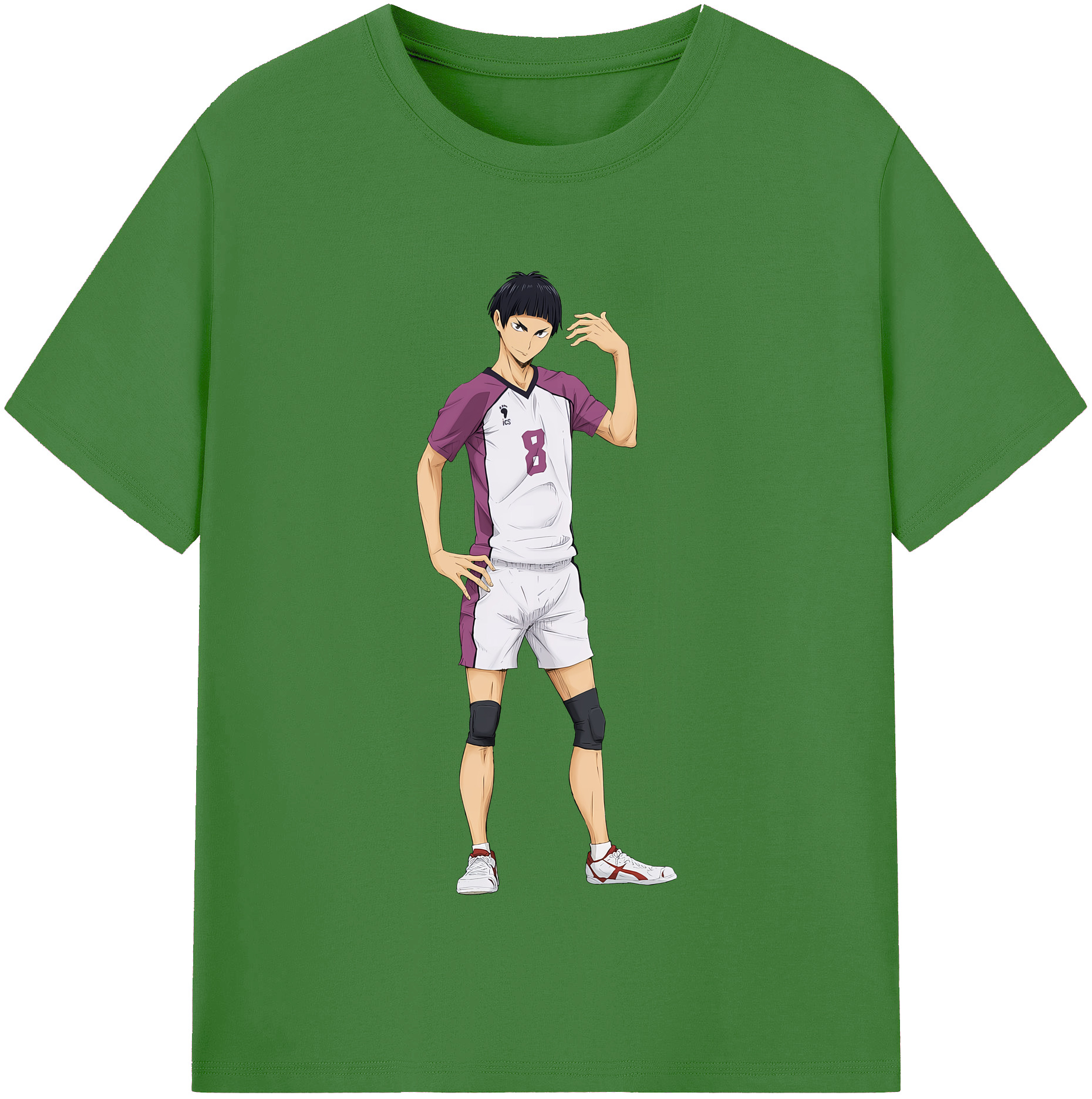 （画像用） ハイキュー!! Haikyu!! レディースカジュアルプリントTシャツ（綿100％）